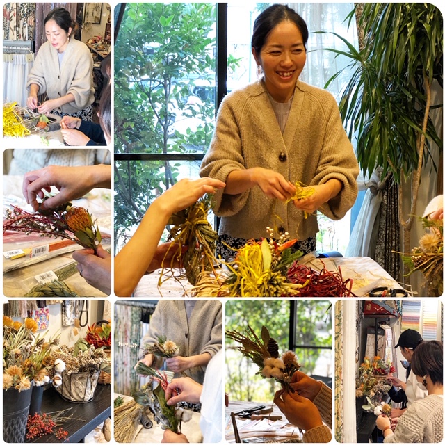 お正月飾りワークショップ好評につき終了♪