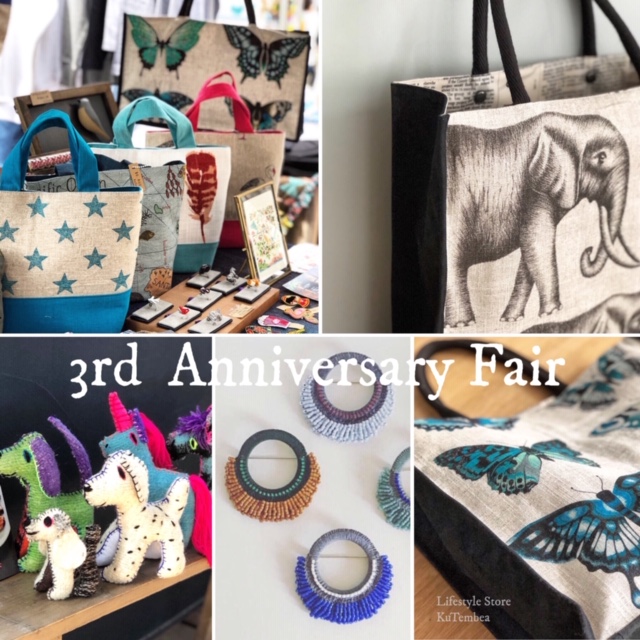 連休明けても3周年フェア開催中！