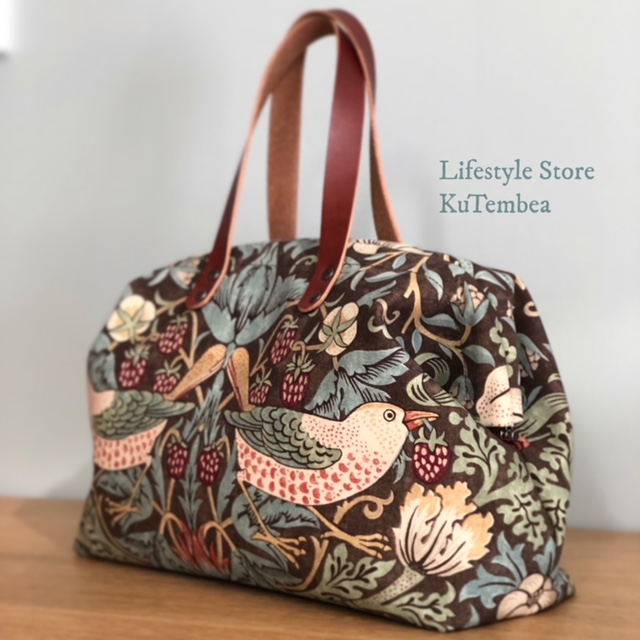 茶系がシックなボストンBag