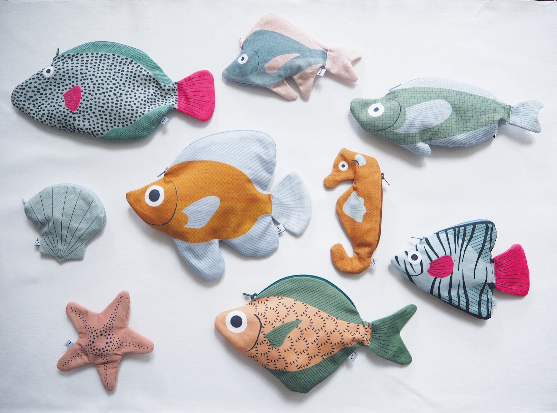 スペインよりお魚ポーチが到着！