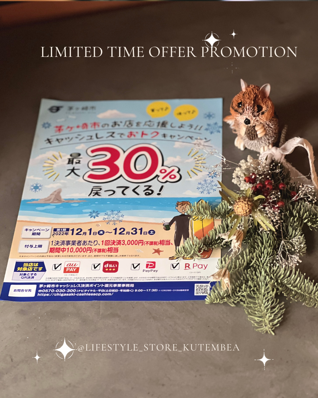 茅ヶ崎市キャッシュレス決済ポイント還元キャンペーン