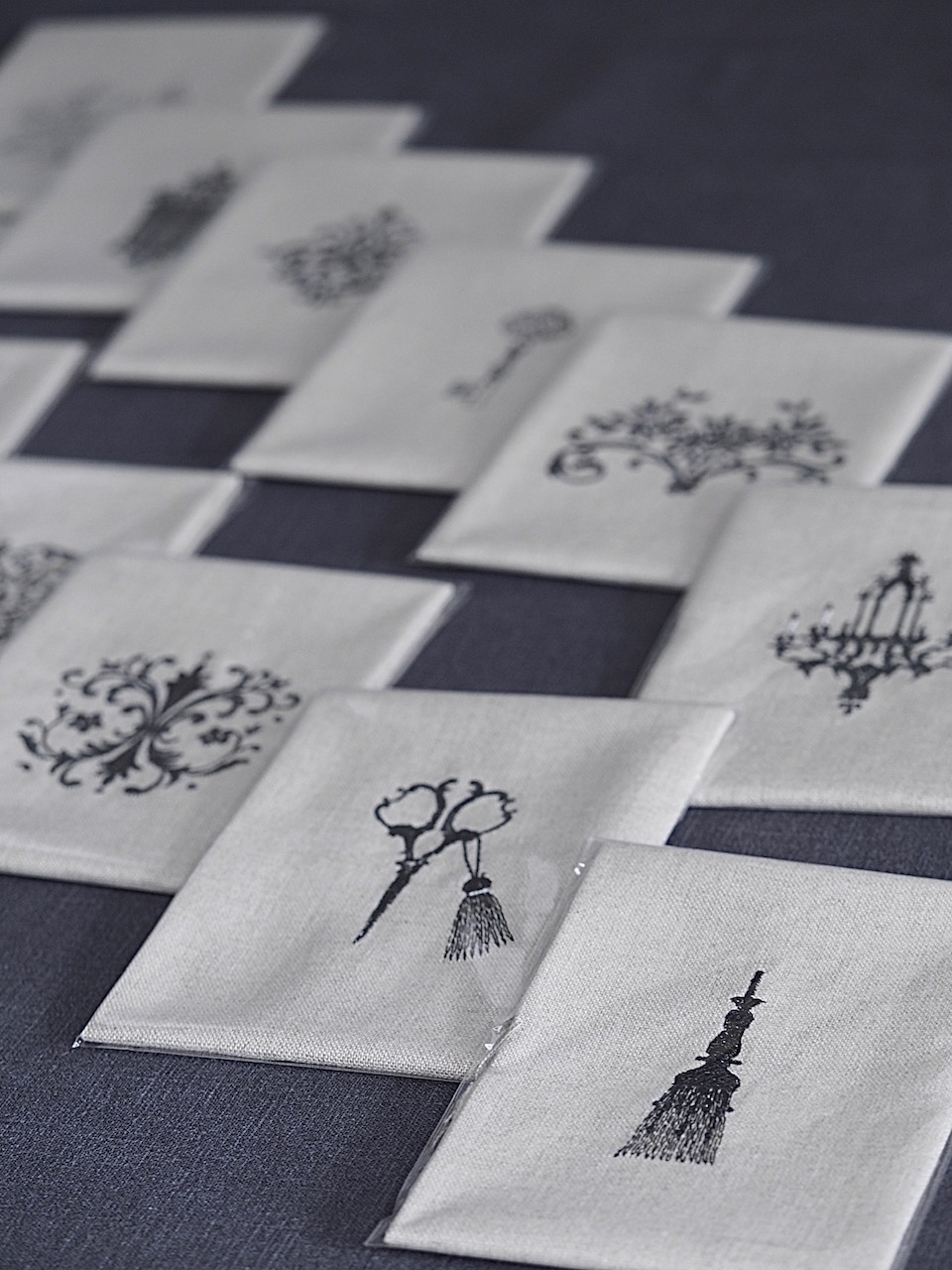 かわいい刺繍たち人気です